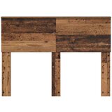vidaXL Vzglavje z vzglavjem Star les 120 cm Konstruiran les | Shoptok.si