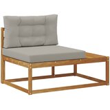  Set vanjskih sofa Prirodna i svijetlo siva | shoptok.hr