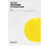 Face D Instant Refreshing Aftersun Mask pomirjevalna in vlažilna maska po sončenju 1 kos