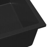  Kuhinjski umivaonik Crna 54 x 44 x 20 cm Granit | Eponuda.ba