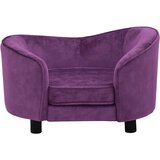 SOFA za pse bordo 69 x 49 x 40 cm plišana | shoptok.hr