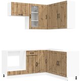  Kuhinjska jedinica LUCCA 8 kom. Hrast artisan Konstruirano drvo | shoptok.hr