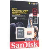 Mem. Kartica SDHC 64GB Extreme PRO 4K UHD V30 sa adapterom ZJ CN