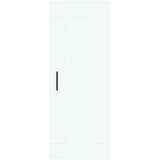  Visoka komoda bijeli 34 5x34x180 cm od konstruiranog drva | shoptok.hr