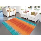 Kayoom RAVNO TKANA PREPROGA 90/160 cm taftano modra, oranžna | Shoptok.si