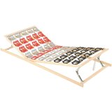  Podnica za krevet s 12 letvica podesivo uzglavlje/dno 100x200cm | shoptok.hr