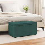  Stolica Tamnozelena 81 x 41 x 40 cm Tkanina i konstruirano drvo | shoptok.hr