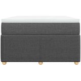  Krevet box spring s madracem tamnosivi 120 x 190 cm tkanina | shoptok.hr