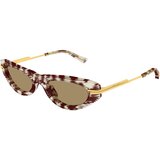 Bottega Veneta BV1368S 003 ONE SIZE (53) Havana/Rjava | Shoptok.si