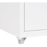  Mobilni ormarić za spise bijeli 28 x 41 x 69 cm metalni | Eponuda.ba