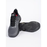 VICO Black and grey lightweight lace-up trainers Cene