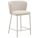 Kave Home Bež barska stolica (visine sjedala 65 cm) Ciselia –