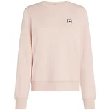 Karl Lagerfeld Sweater majica boja pijeska / roza / crna
