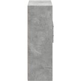  Visoka komoda siva boja betona 80x42,5x124 cm konstruirano drvo | shoptok.hr