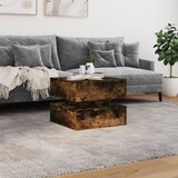 Ormarić za uzglavlje LED boja dimljenog hrasta 50x50x40 cm | shoptok.hr