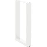  Noge za blagovaonski stol U-oblik 2 kom Bijele 50 x (72-73) cm Čelik | shoptok.hr