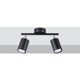  Stropna svetilka LEMMI 2 črna, (21348010) | Shoptok.si
