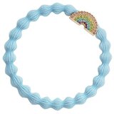 By Eloise London Gold Bling Rainbow Sky Blue elastika za lase | Shoptok.si