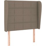  Krevet s oprugama i madracem smeđesivi 80x200 cm od tkanine | shoptok.hr