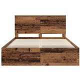  Konstrukcija postelje Star les 150 x 200 cm Masivno borovo les, (5000103525) | Shoptok.si