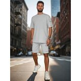 DStreet Komplet męski basic szary | Shoptok.si