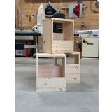 Karup Design Nočna omarica iz masivnega bora v naravni barvi Grab It – | Shoptok.si