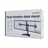 MS-D2ST-02 Monitor desk stand (rotate, tilt, swivel), 13”-32”, black