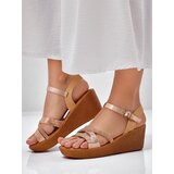 Resti Women's wedge sandals with rhinestones and glitter Eclat | shoptok.hr