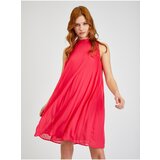 Orsay Dark pink Ladies Pleated Dress - Women Cene