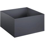  Vrtna saksija Antracit 60 x 60 x 30 cm Čelična vrata - Antracit 60 x 60 x 30 cm 1 | shoptok.hr