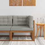  Vanjska kutna sofa Prirodna | shoptok.hr