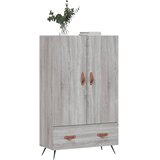  Visoka komoda siva boja hrasta 69,5x31x115 cm konstruirano drvo | Eponuda.ba