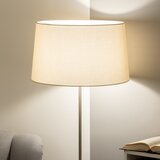 Brilagi - LED stojeća lampa CERIA 1xE27/40W/230V, prečnik 45 cm, bež/mat hrom | Eponuda.com
