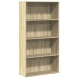 vidaXL Regal za knjige boja hrasta 80x30x152 cm od konstruiranog drva | shoptok.hr
