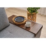 Atelier Del Sofa fotelja na razvlačenje perenna linen right grey
