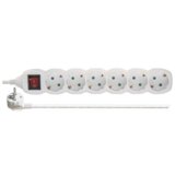 Emos PODALJ&Scaron;EK S STIKALOM 6 &Scaron;UKO VTIČNIC 2M H05VV-F 3G1.0 PVC BELI cene