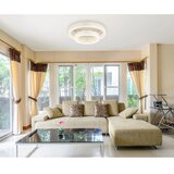 Globo 67387-60D - LED prigušiva plafonska svetiljka LAUREL LED/60W/230V prozirna + daljinski upravljač | Eponuda.com
