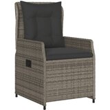  9-dijelni vrtni blagovaonski set sivi od poliratana Siva 200 x 100 x 74 cm | shoptok.hr