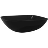 Umivaonik stakleni 42x42x14 cm crni | shoptok.hr