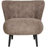 House Nordic Rjav fotelj iz tkanine bouclé Covelo – Cene