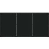  7-dijelni set vrtnih blagovačkih stolova Crni Poli Ratan | shoptok.hr