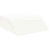  Jastučić za noge Jednobojno Bijelo 63 x 52 x 19,5 cm PU pjena | shoptok.hr