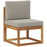  Set vanjskih sofa 9 kom. Prirodna i svijetlo siva | shoptok.hr