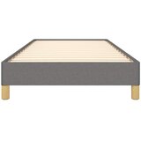  Okvir za krevet bez madraca tamnosivi 90x190 cm od tkanine | shoptok.hr