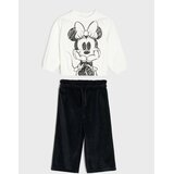 Sinsay Komplet: majica s Minnie Mouse printom i velur wide leg hlače Cijene