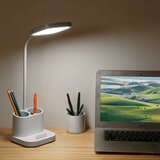  LED prigušiva punjiva stona lampa sa držačem i powerbankom LED/5W/5V 2400mAh | Eponuda.com