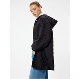 Koton Hooded Pocketed Buttoned Quilted Oversize Coat | shoptok.hr