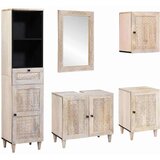 vidaXL Set namještaja za kupaonicu Zidne 5 pcs Bijelo 38 x 33 x 160 cm Cijene