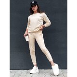 DStreet Women's sweatshirt GLAMFLAIR cream | shoptok.hr