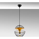 Opviq lights Crna/u zlatnoj boji viseća svjetiljka s metalnim sjenilom ø 30 cm Telmander – | shoptok.hr